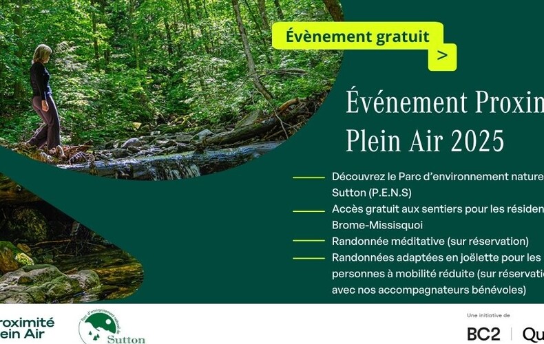 Évènement proximité Plein Air 2025
